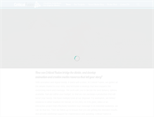 Tablet Screenshot of criticalfusion.com